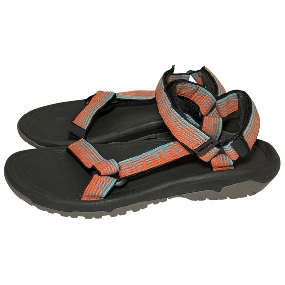 Teva Other - Teva M Hurricane XLT2 Sandals Mens 13 Orange Carrot Blue (1019234) Hiking
